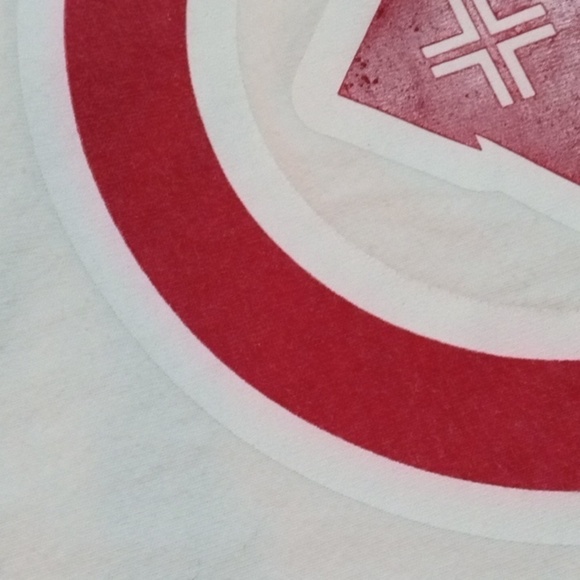 LRG T-shirt sz XXXXL White with Red Green Graphic design Pre-owned - Picture 9 of 9